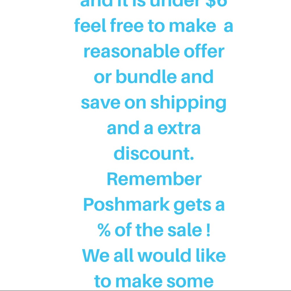 Make a offer ,remember poshmark gets a percentage